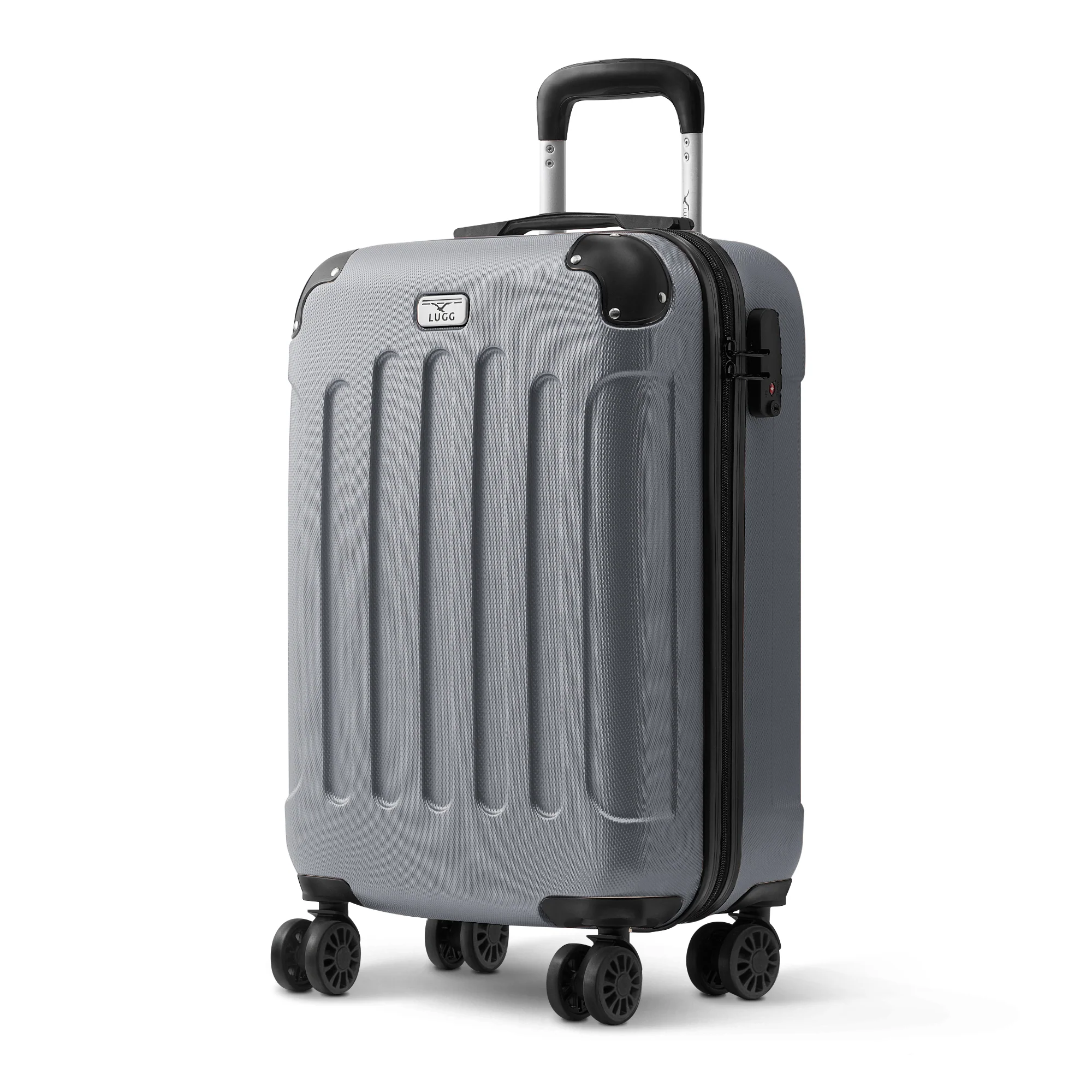 Skywander 20" Cabin Suitcase - 55 x 35 x 23cm in Silver